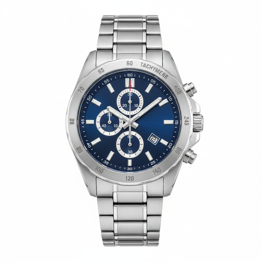 Blue Dial Sport Watch...
