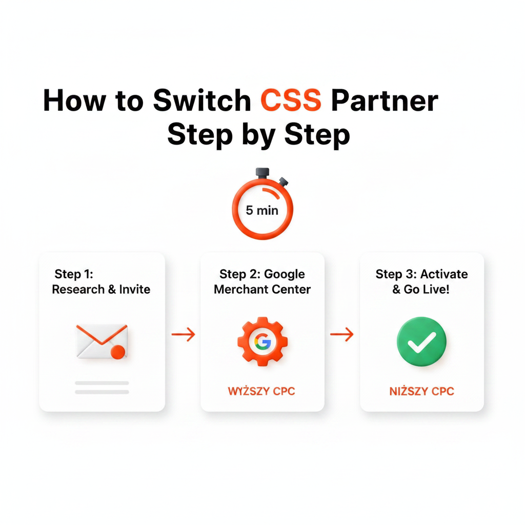 How to Switch CSS Partner in Google Merchant Center