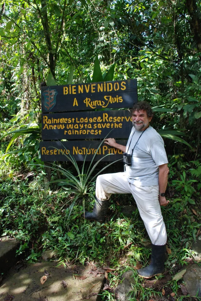 Amos Bien at Rara Avis