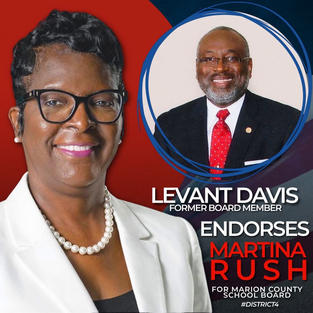 Levant Davis endorses Martina Rush