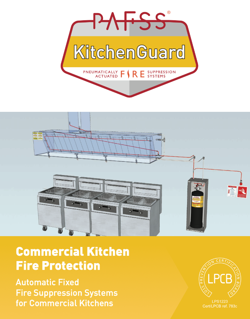 Jactones PAFSS KitchenGuard — An Alternative Commercial Kitchen Fire Suppression System That Won't Break the Bank