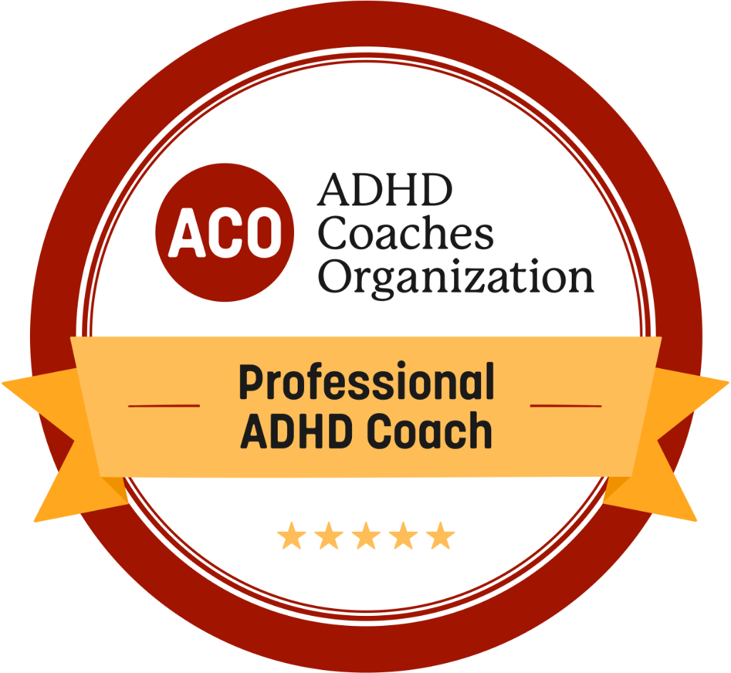 ACO — Professional ADHD Coach badge