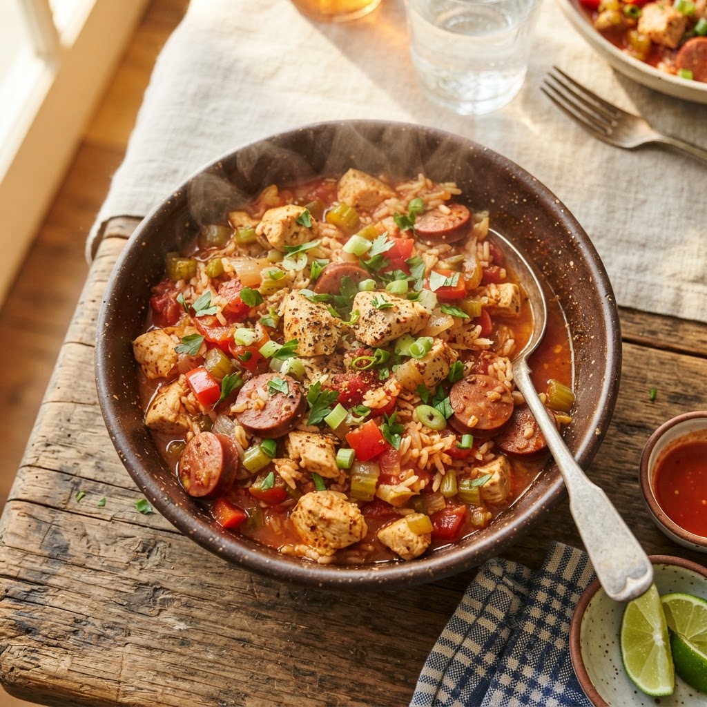 Cajun Chicken Jambalaya