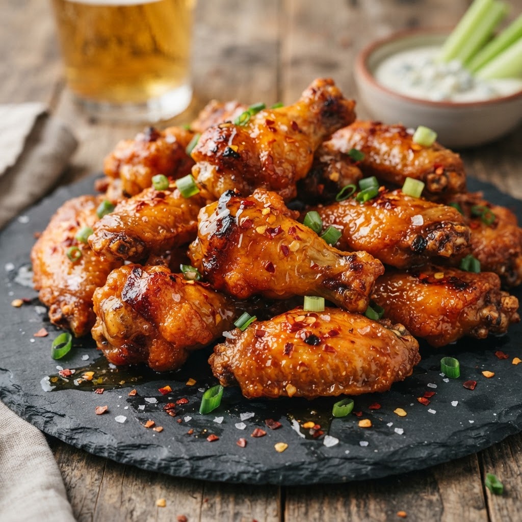 Hot Honey Habanero Wings