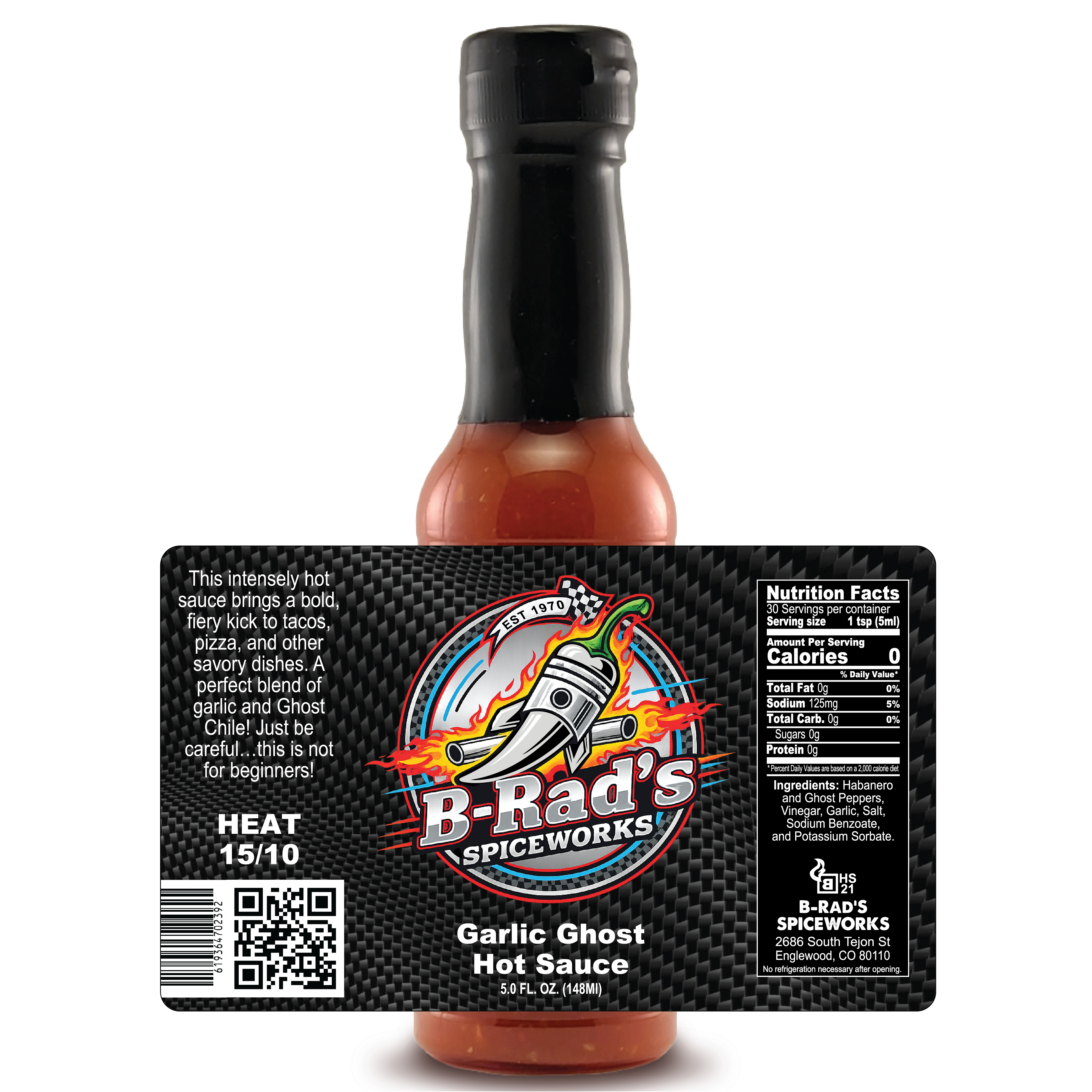 Garlic Ghost Hot Sauce