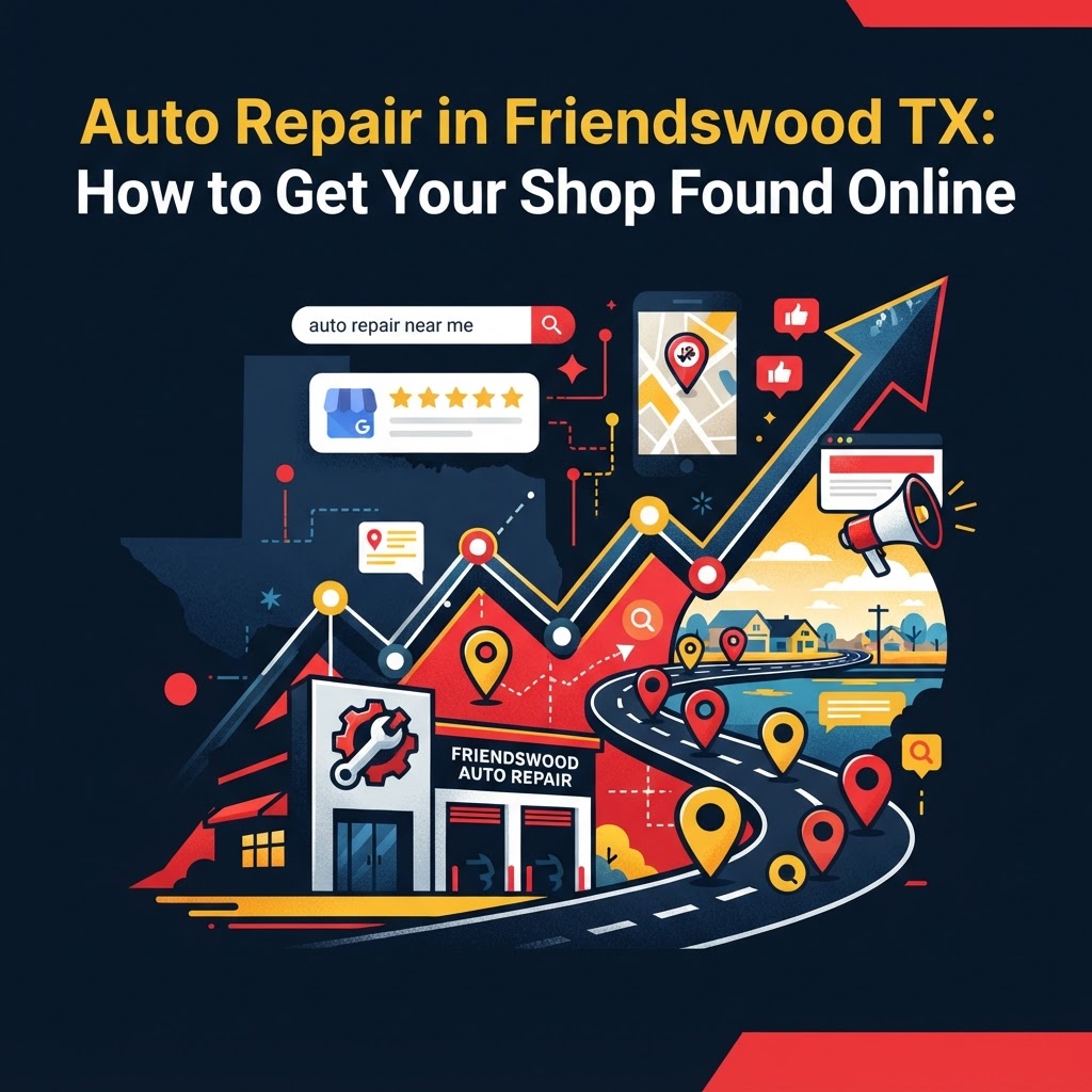 Auto Repair in Friendswood TX: How to Get Your Shop Found Online