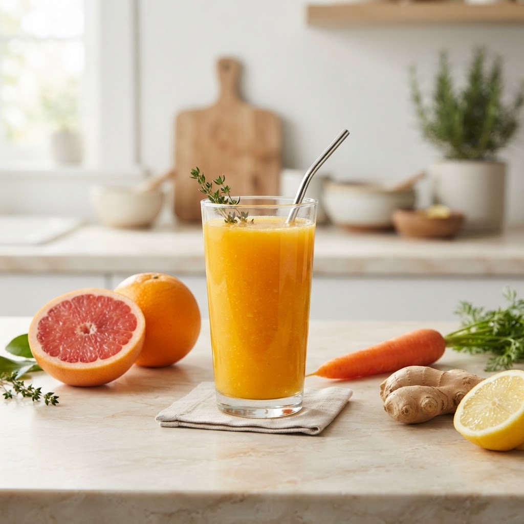 energy-boosting orange ginger juice — Why Your Mitochondrial Efficiency Drops After 40 and How It Causes Chronic Brain Fog and Exhaustion