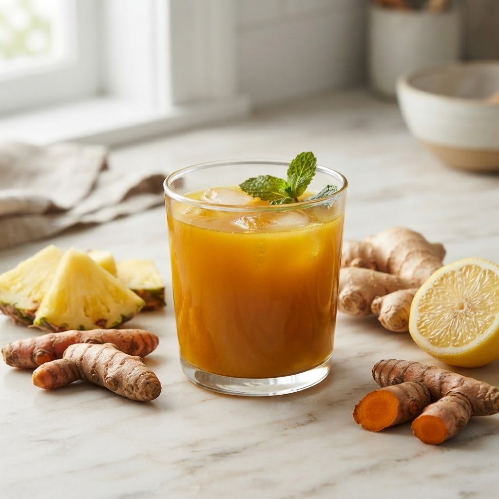 anti-inflammatory turmeric ginger juice — Why Your Vascular Flexibility Declines After 40 and How It Worsens Joint Pain and Recovery