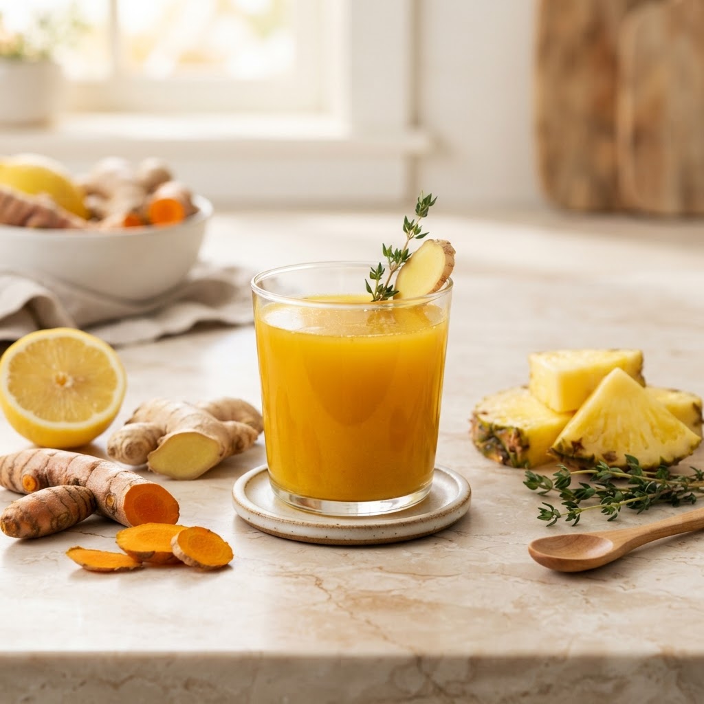 anti-inflammatory turmeric ginger juice — Why Your Ability to Clear Senescent Cells Decreases After 40 and How It Drives Chronic Inflammation