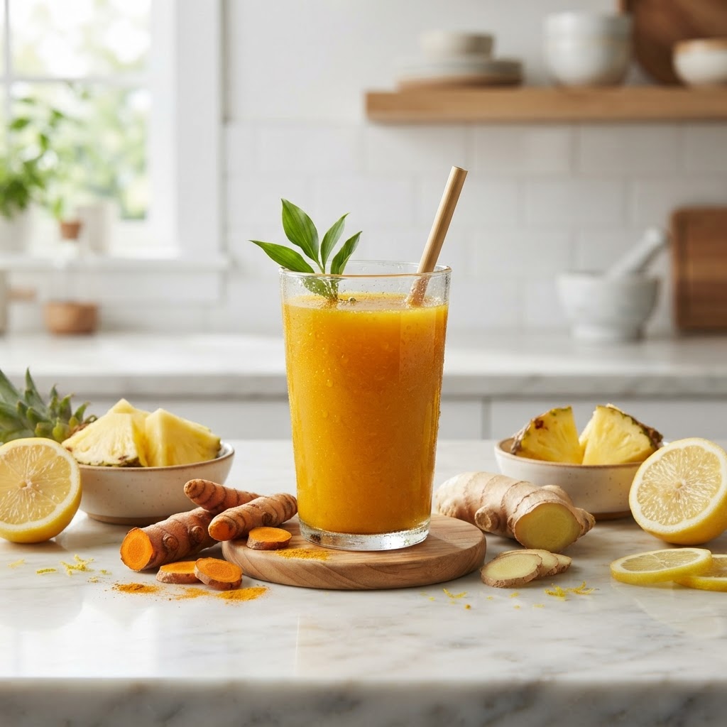energy-boosting orange ginger juice — How Sleep Deprivation Multiplies Inflammation After 40