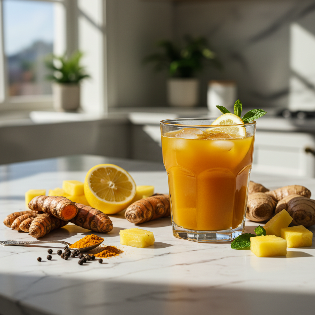anti-inflammatory turmeric ginger juice — 5 Juice Ingredients That Support Cartilage Repair