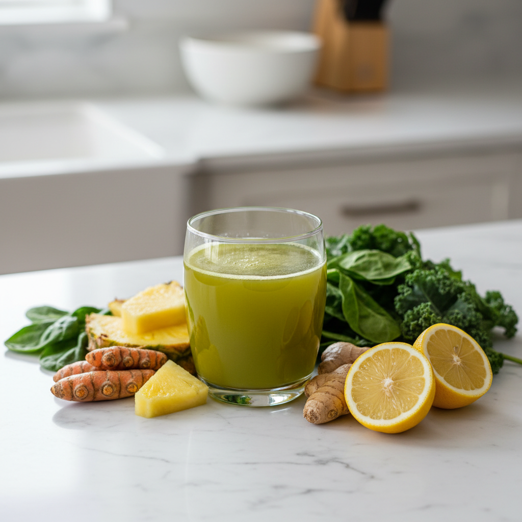 anti-inflammatory juice recipe ingredients — The Best Vegetables to Juice for Hormone Balance After 40