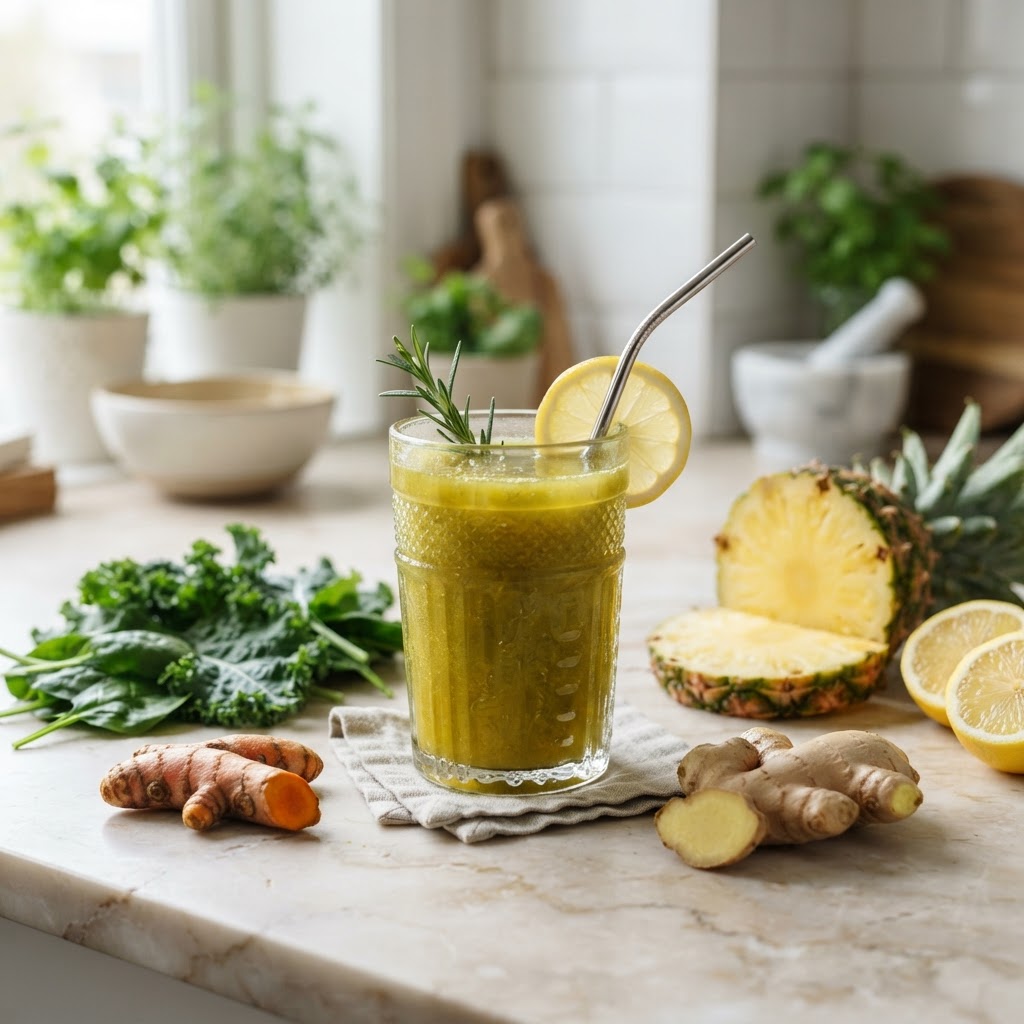 anti-inflammatory juice recipe ingredients — The 4 Vegetables You Should Be Juicing Every Week After 40