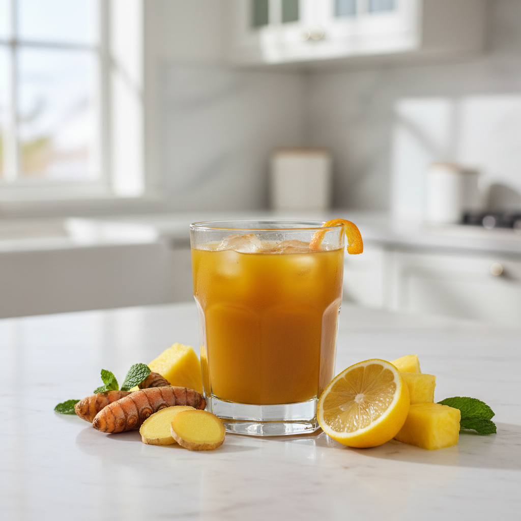 anti-inflammatory turmeric ginger juice — Why Your Doctor Didn't Tell You About the Inflammation-Diet Connection