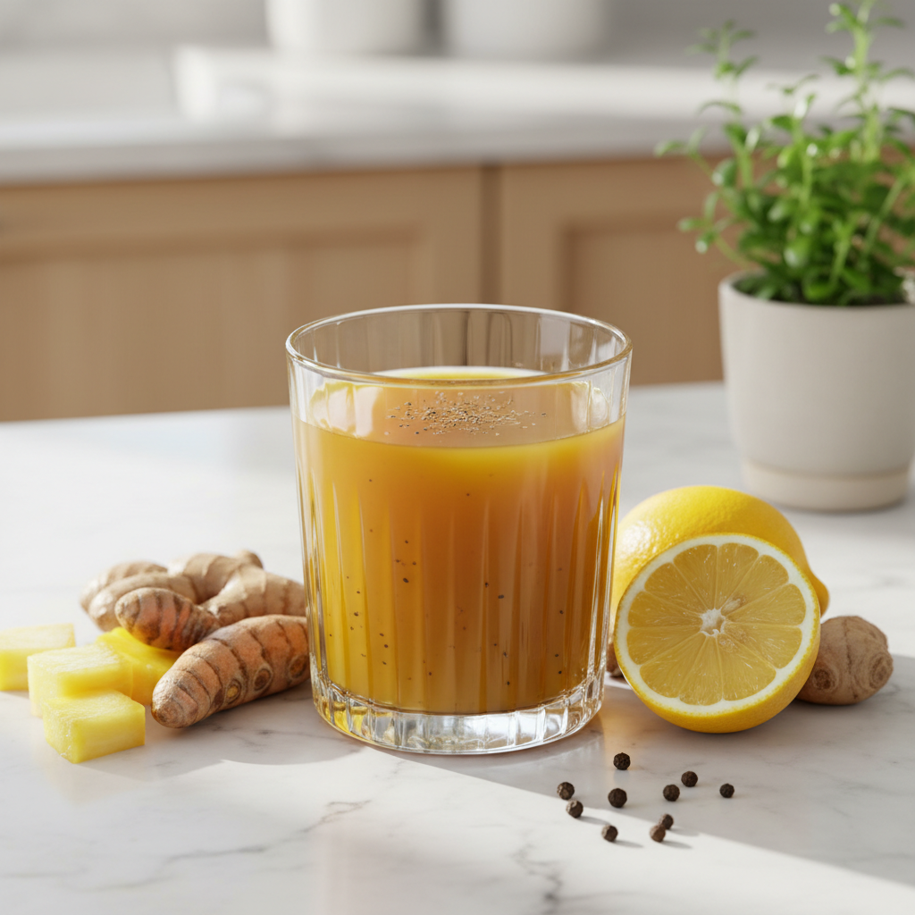 anti-inflammatory turmeric ginger juice — 5 Signs Your Body Is Inflamed Right Now