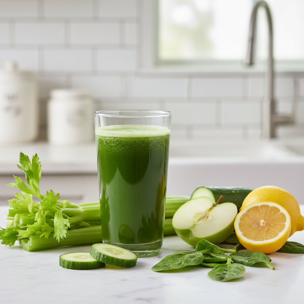 fresh green juice for a structured juicing plan — The Right Way to Start Juicing If You've Never Done It Before