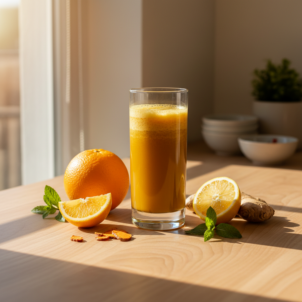 anti-inflammatory turmeric ginger juice — The 3-Ingredient Juice That Clears Morning Stiffness Fast