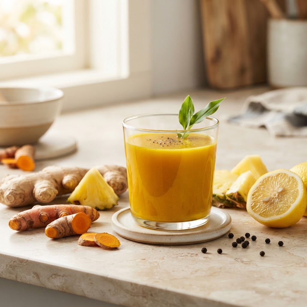 anti-inflammatory turmeric ginger juice — The Real Reason Your Knees Hurt When You Walk Downstairs