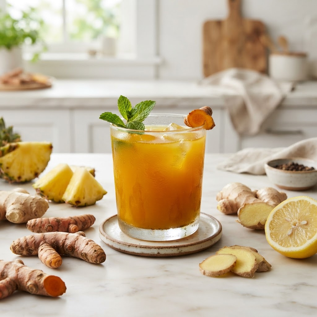 anti-inflammatory turmeric ginger juice — The Connection Between Oral Health and Systemic Inflammation