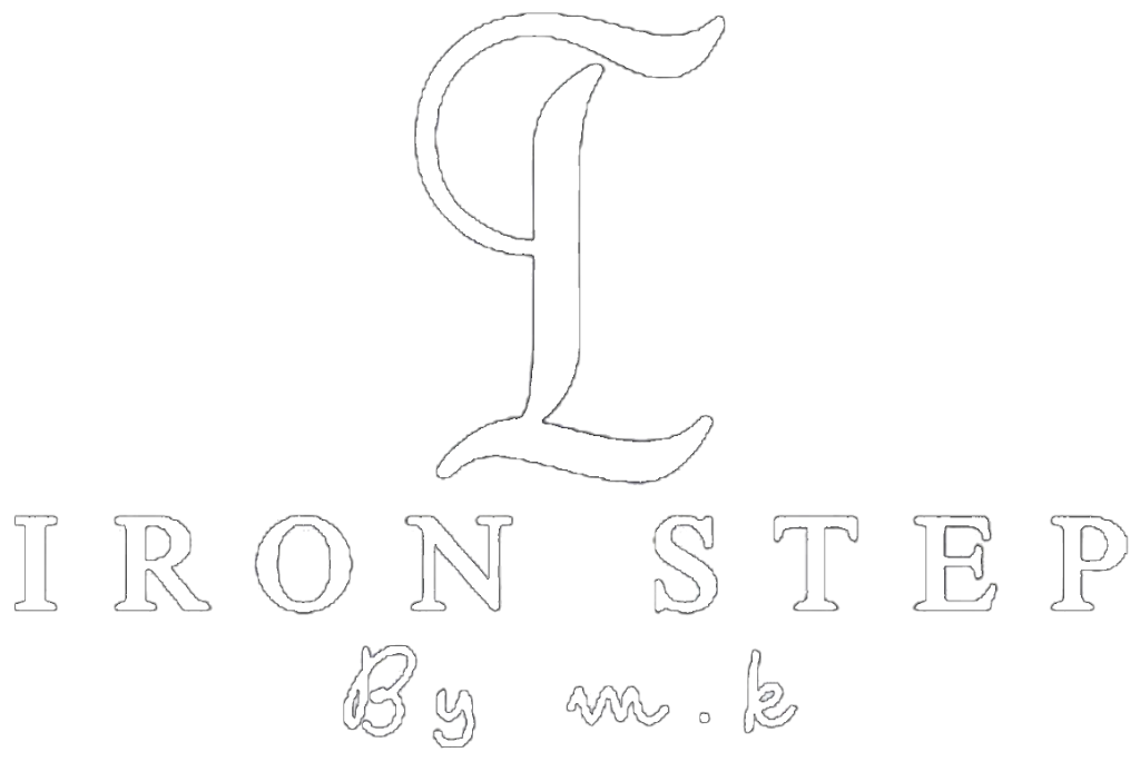 IRON STEP by m.k Logo