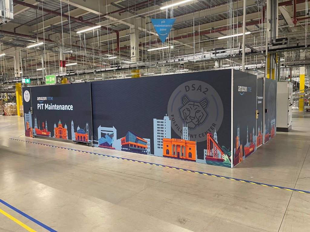 Amazon DSA2 PIT Maintenance Zone Wrap
