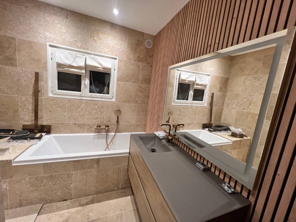 Salle de bain luxe Monaco – Elite Plomberie