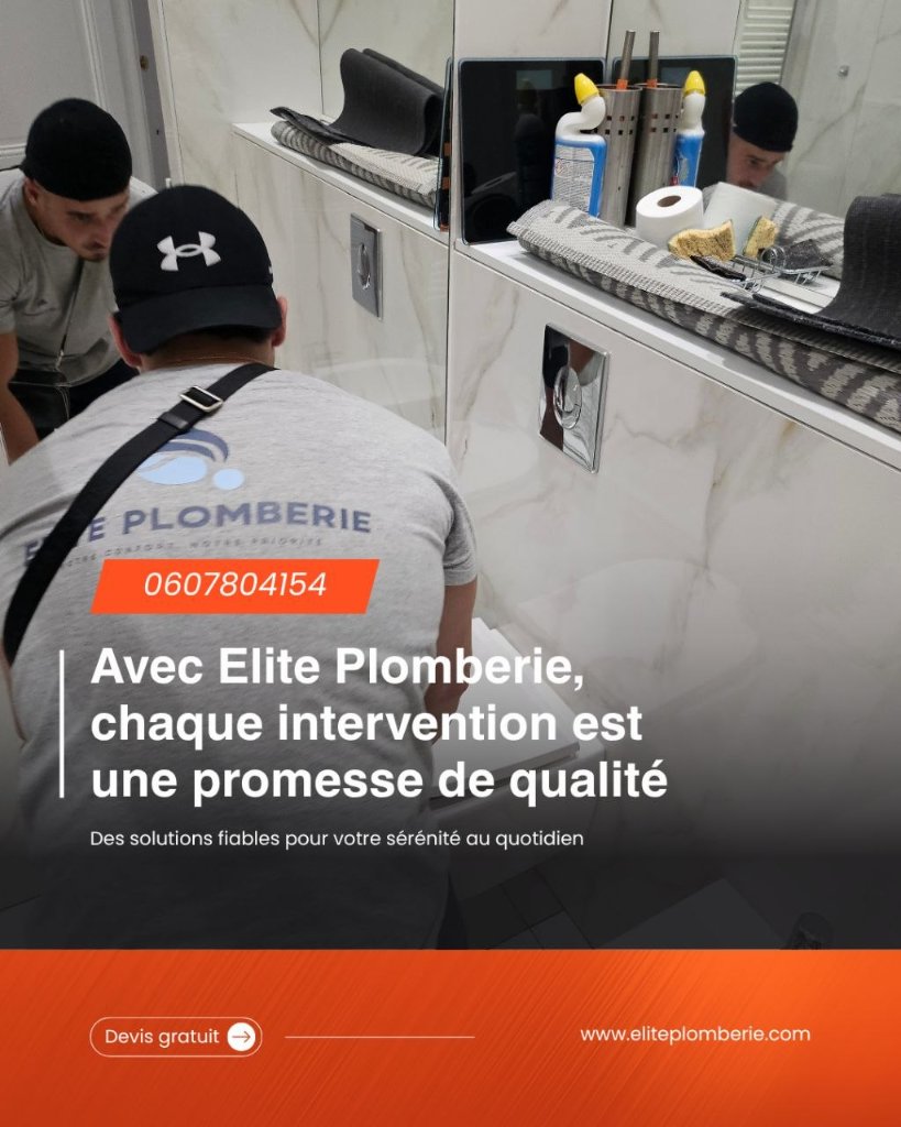 Elite Plomberie - Rénovation salle de bain qualité Nice