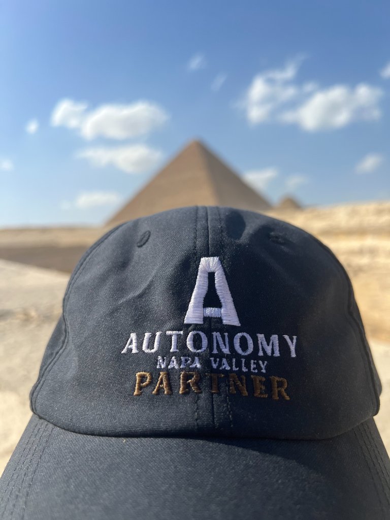Autonomy cap at the pyramids
