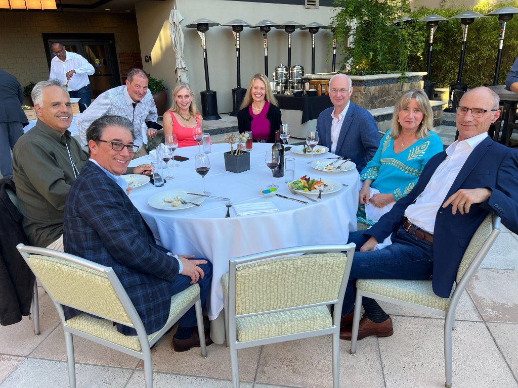 Dinner at the Autonomy gathering