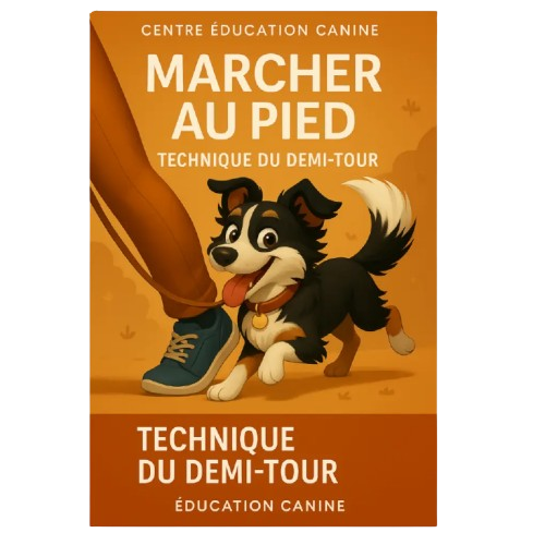 Marcher au pied — Technique du demi-tour