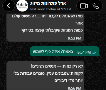 אדל פתרונות מיזוג