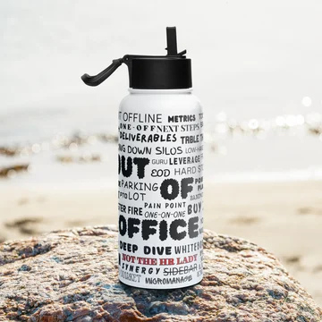Corporate Jargon Water Bottle