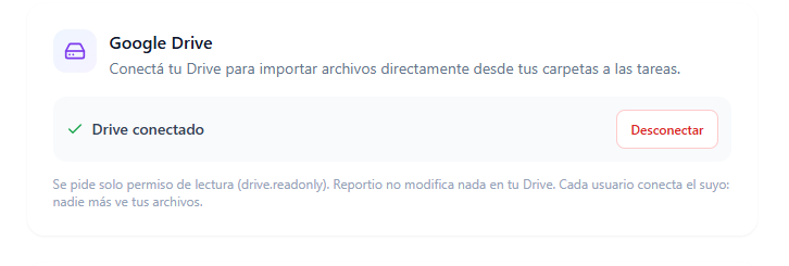 Drive conectado