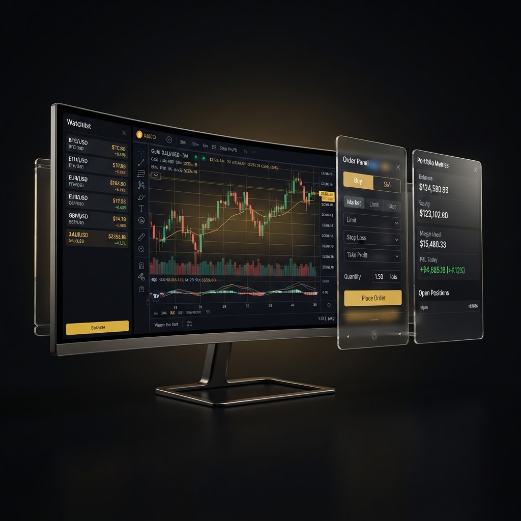 Plataforma profesional de trading Oneplustrade