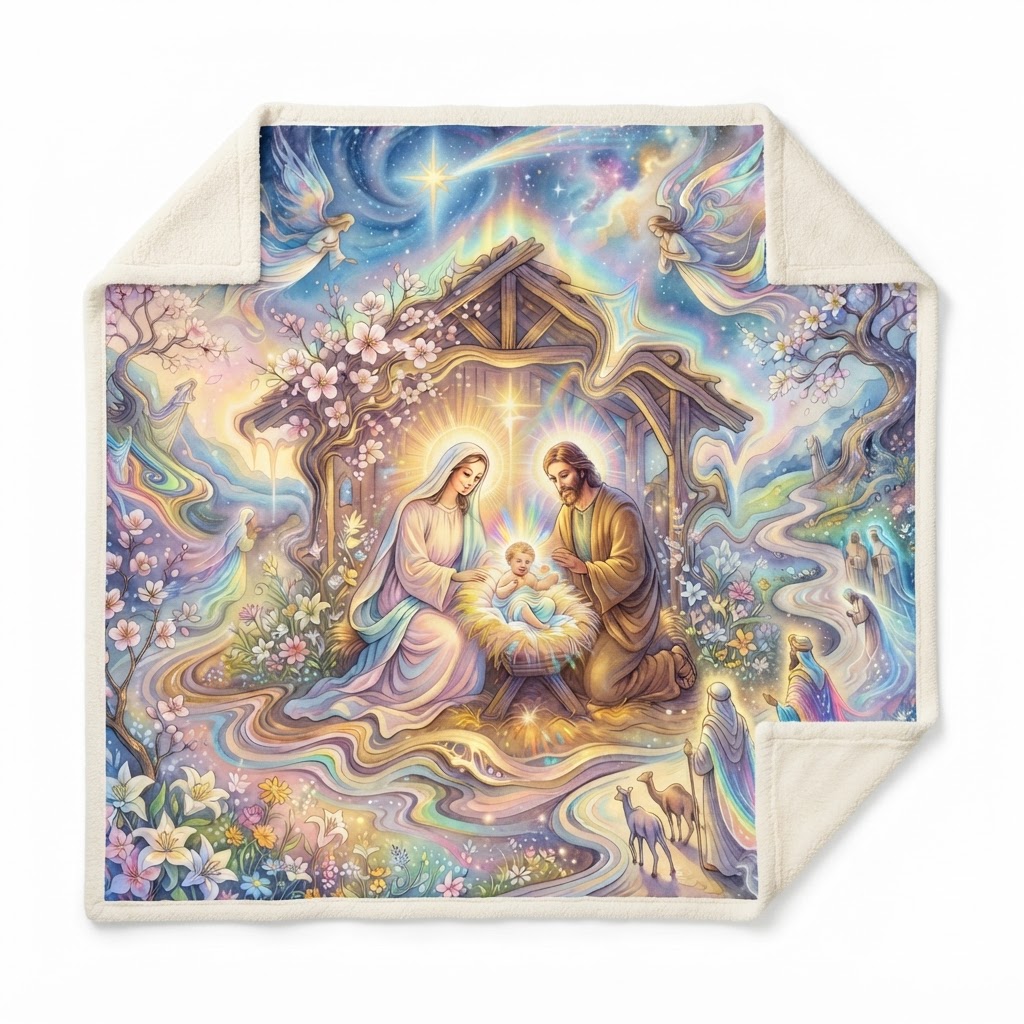 Dreamlit Nativity Sherpa