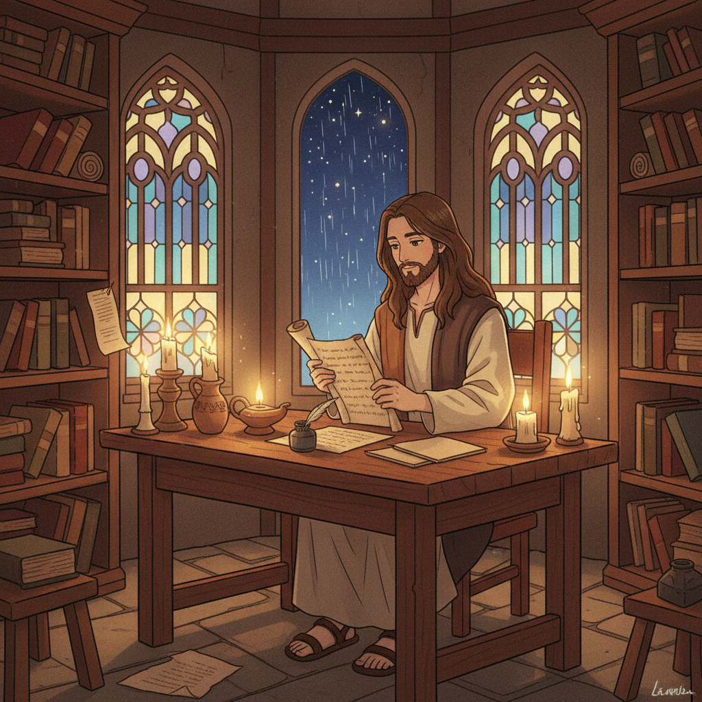 Lo-Fi Jesus scene