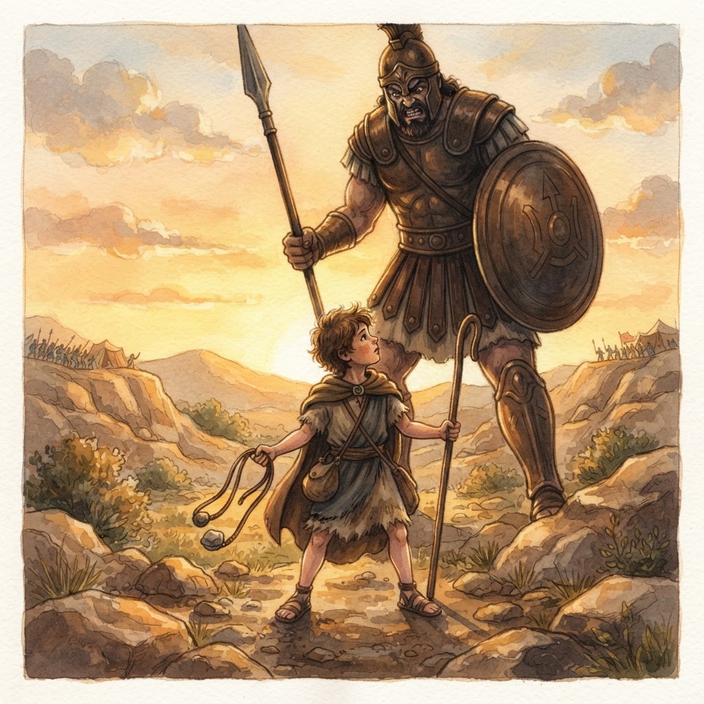 David and the Giant