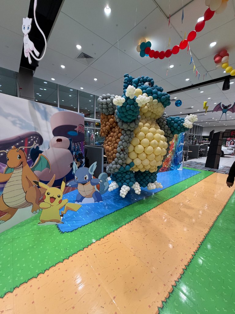 Squirtle Balloon Installation View