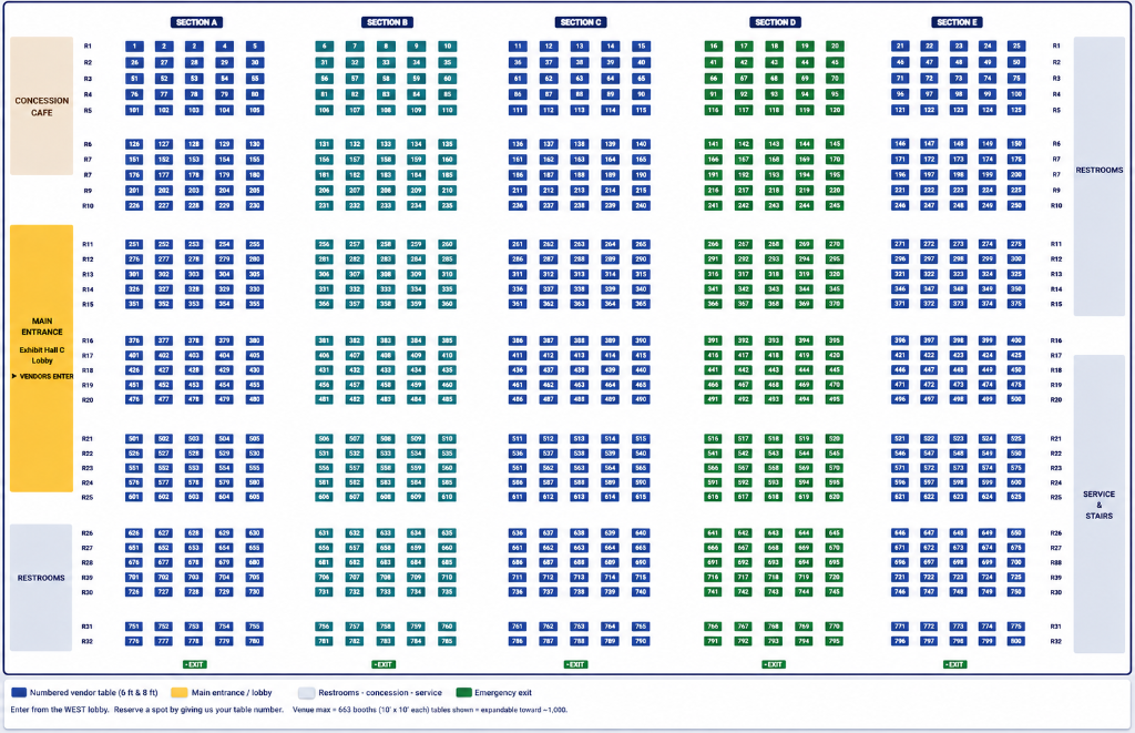 Event Floor Plan