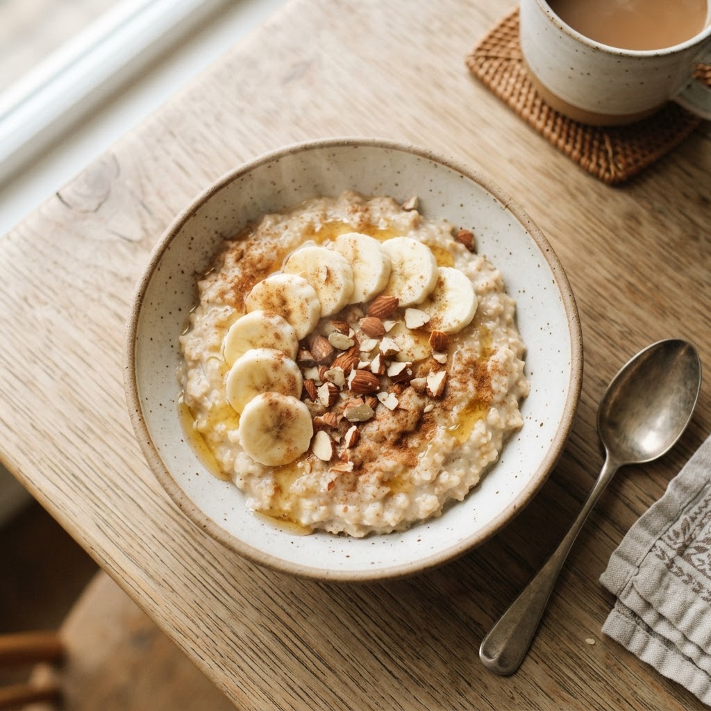 Chamomile Honey Oat Porridge