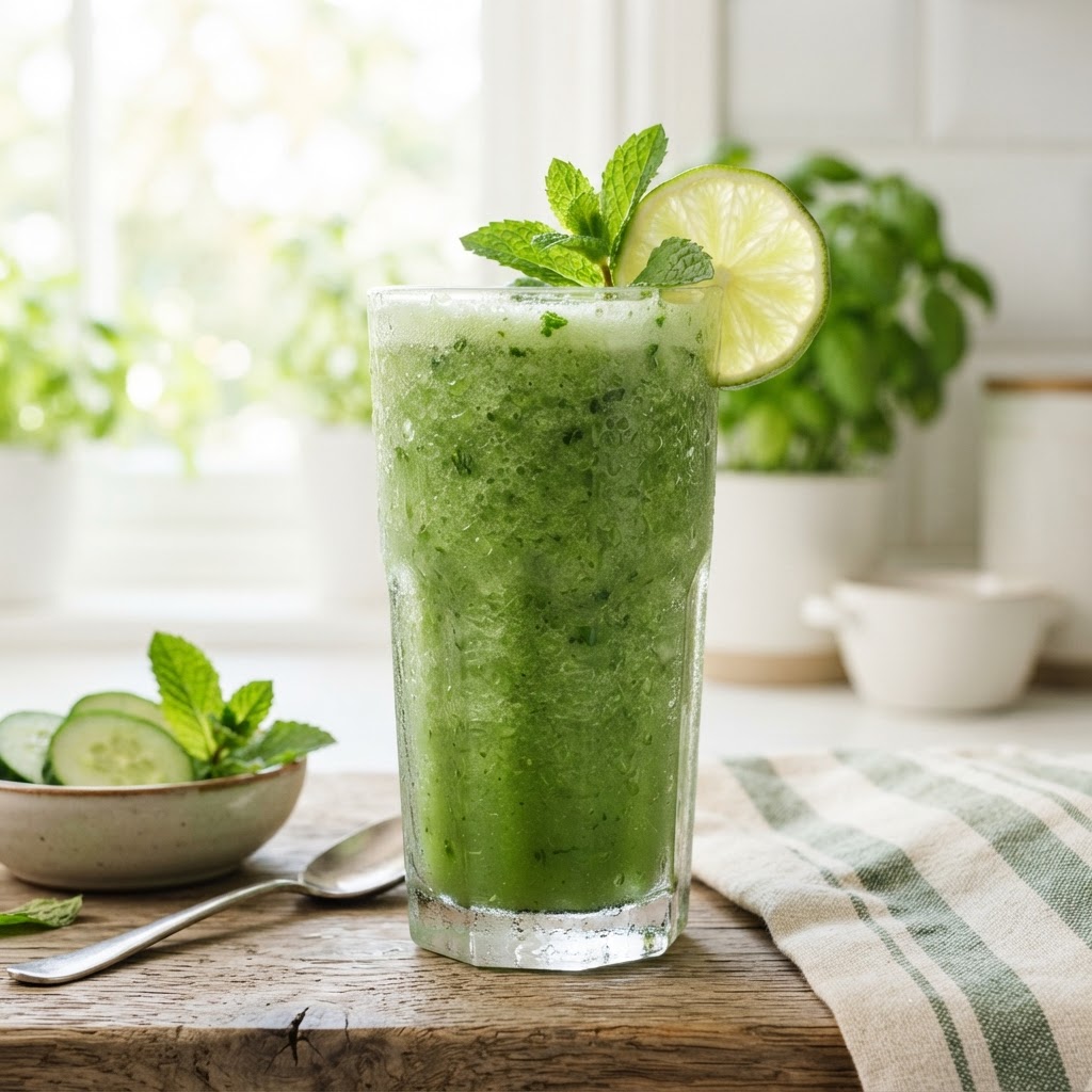Cucumber Mint Green Smoothie
