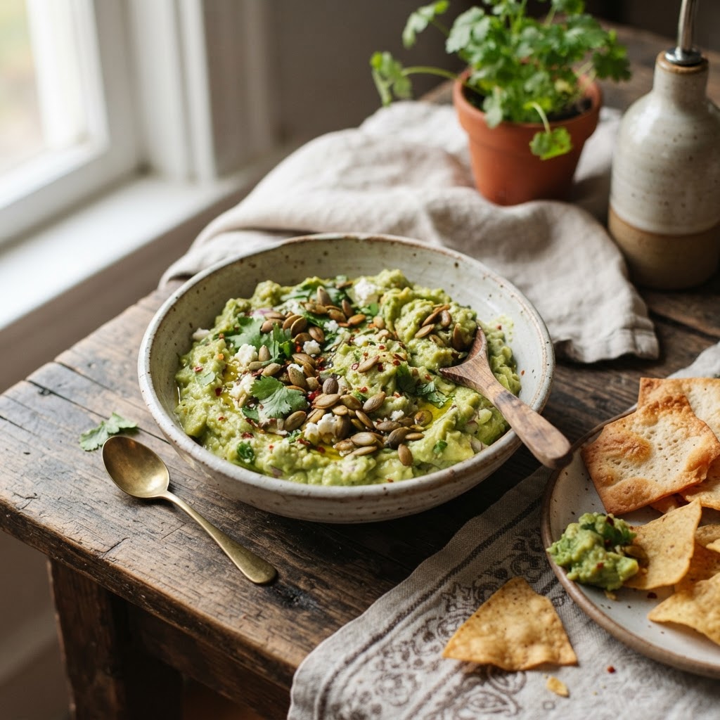 Creamy Magnesium-Boosted Avocado Dip