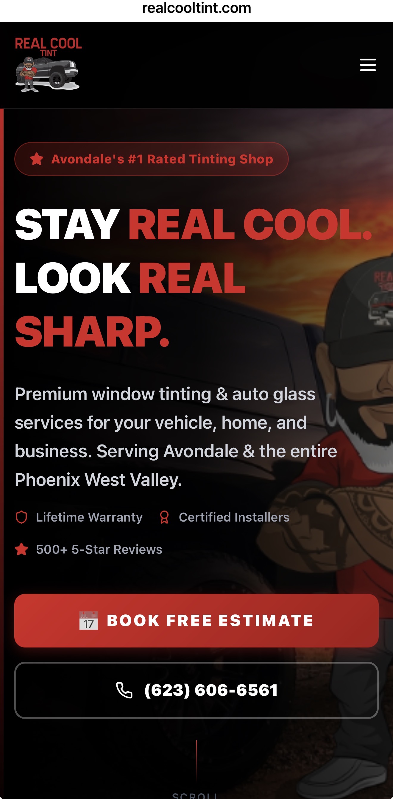 Client website preview 1