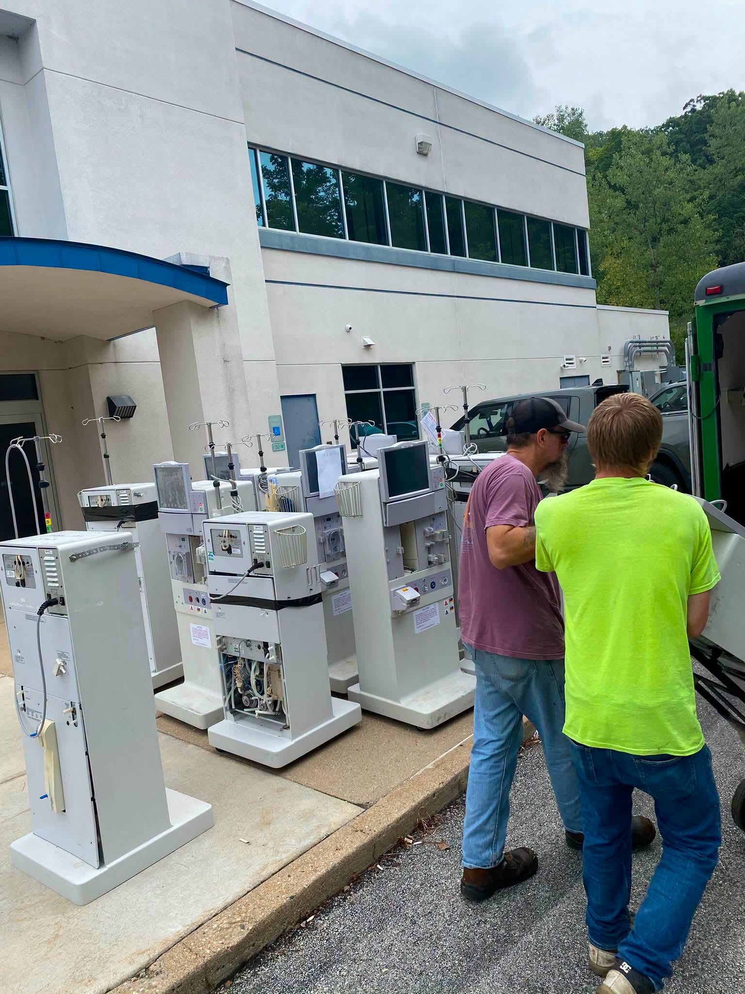 Medical Equipment Removal for a Clinic in East Peoria IL