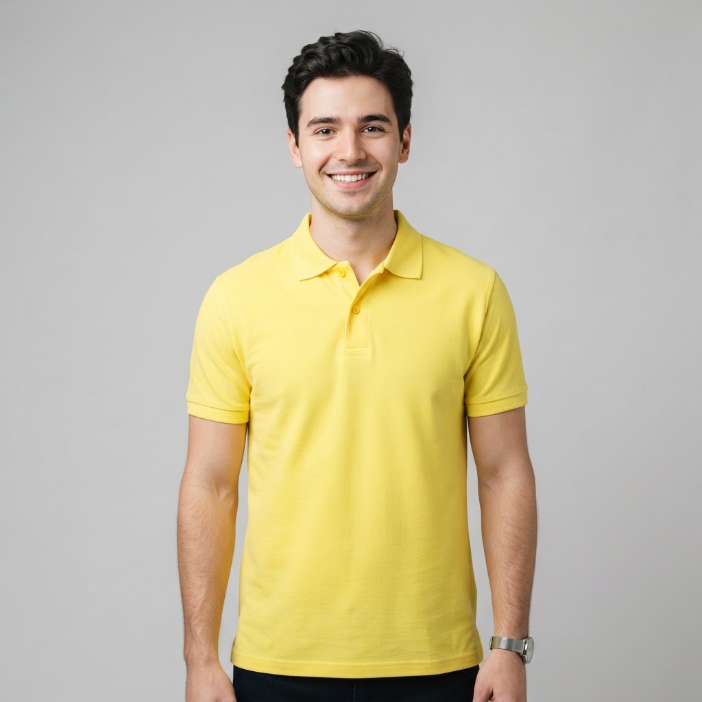 Lemon Yellow Polo