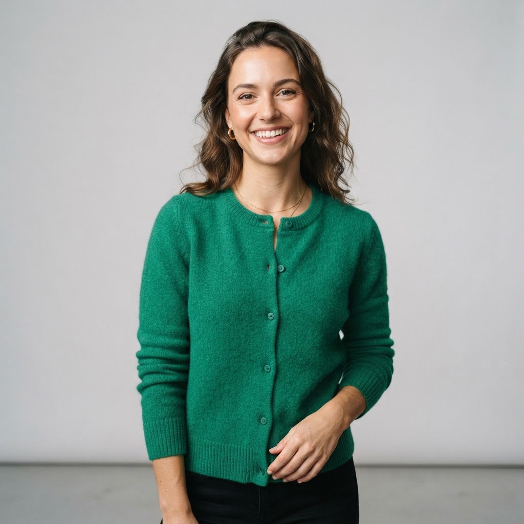 Emerald Green Cardigan