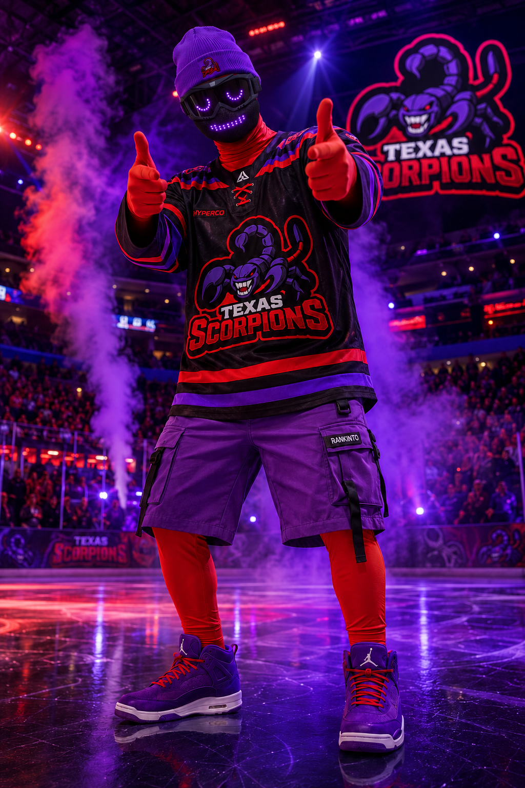 Stinger — Official Texas Scorpions Mascot