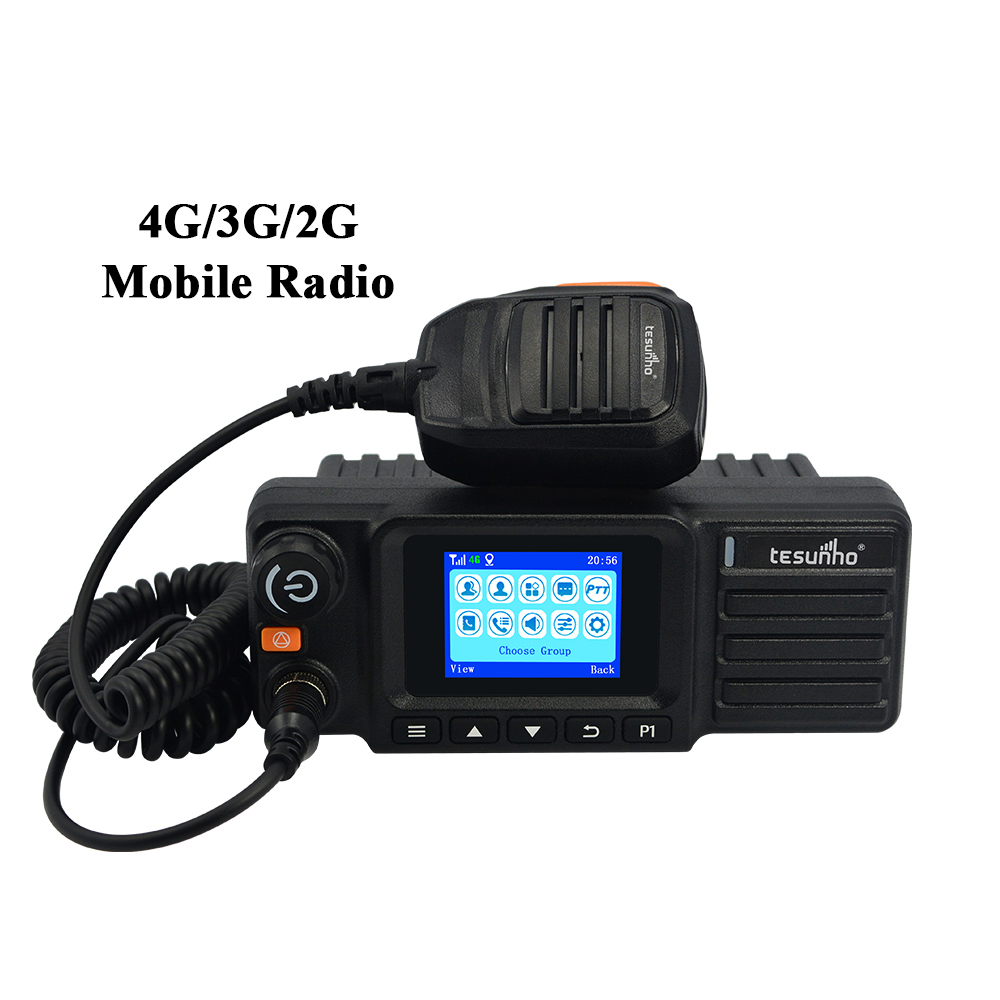 With handheld mic