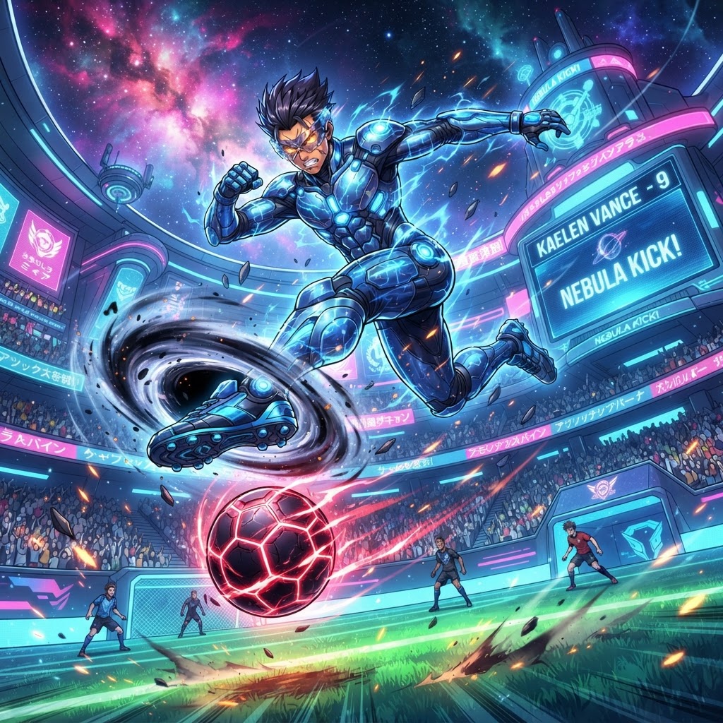 HyperPitch: Nebula League by TripmodeGames — panel 1 of 3