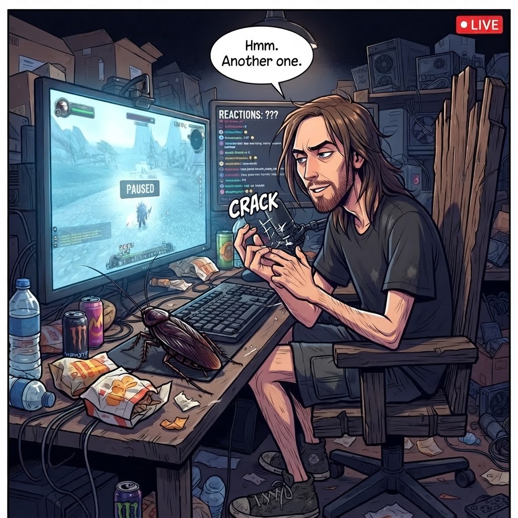 The Uninvited Guest by TripmodeGames — panel 2 of 3